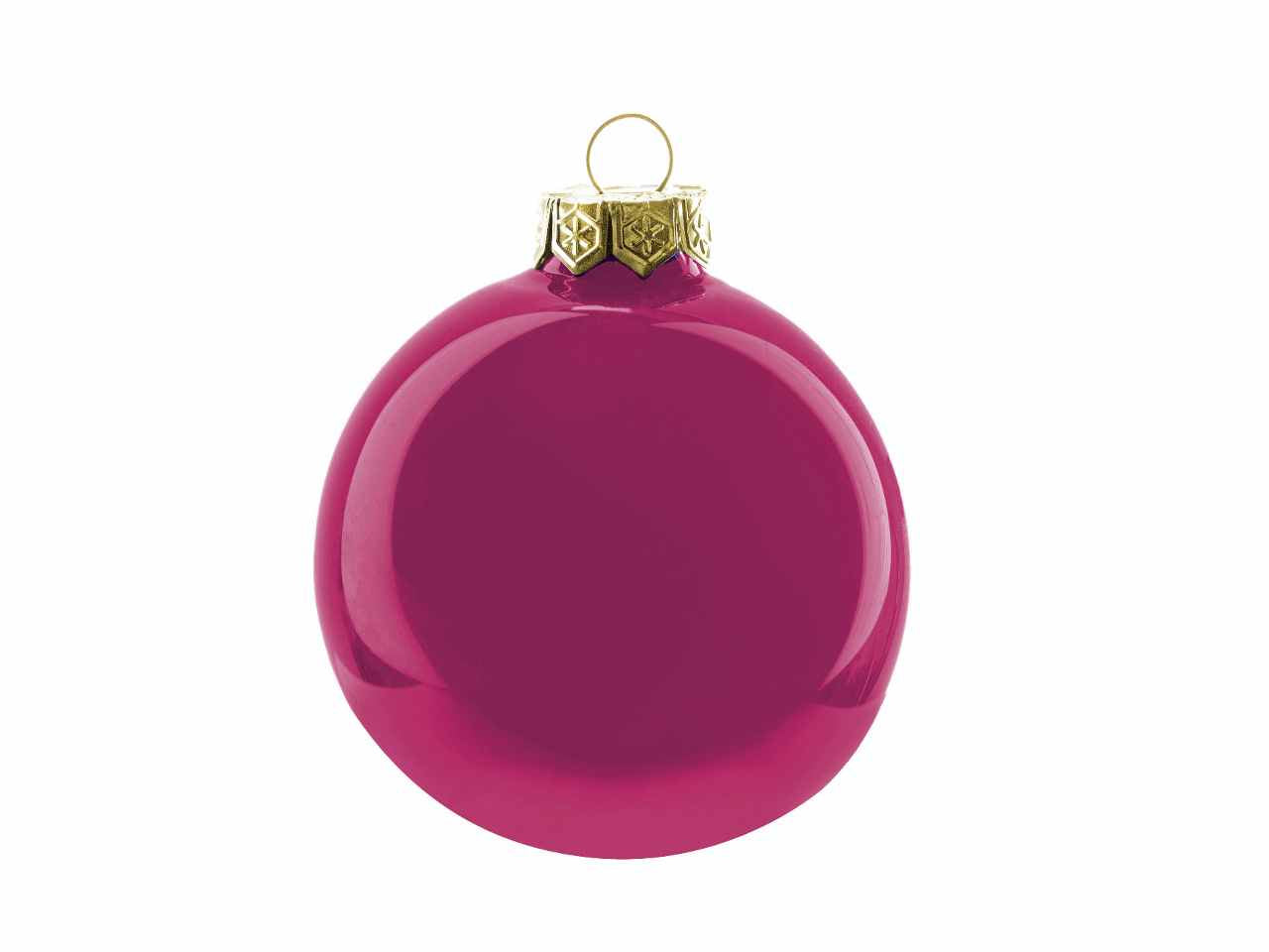 Sfera vetro mm.150 fucsia