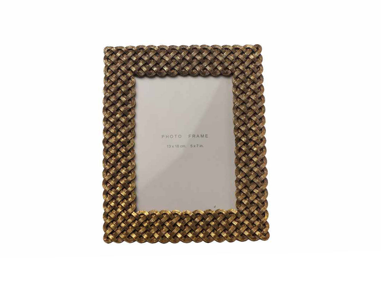 Portafoto oro 19,5x1,5x24,5cm n28373