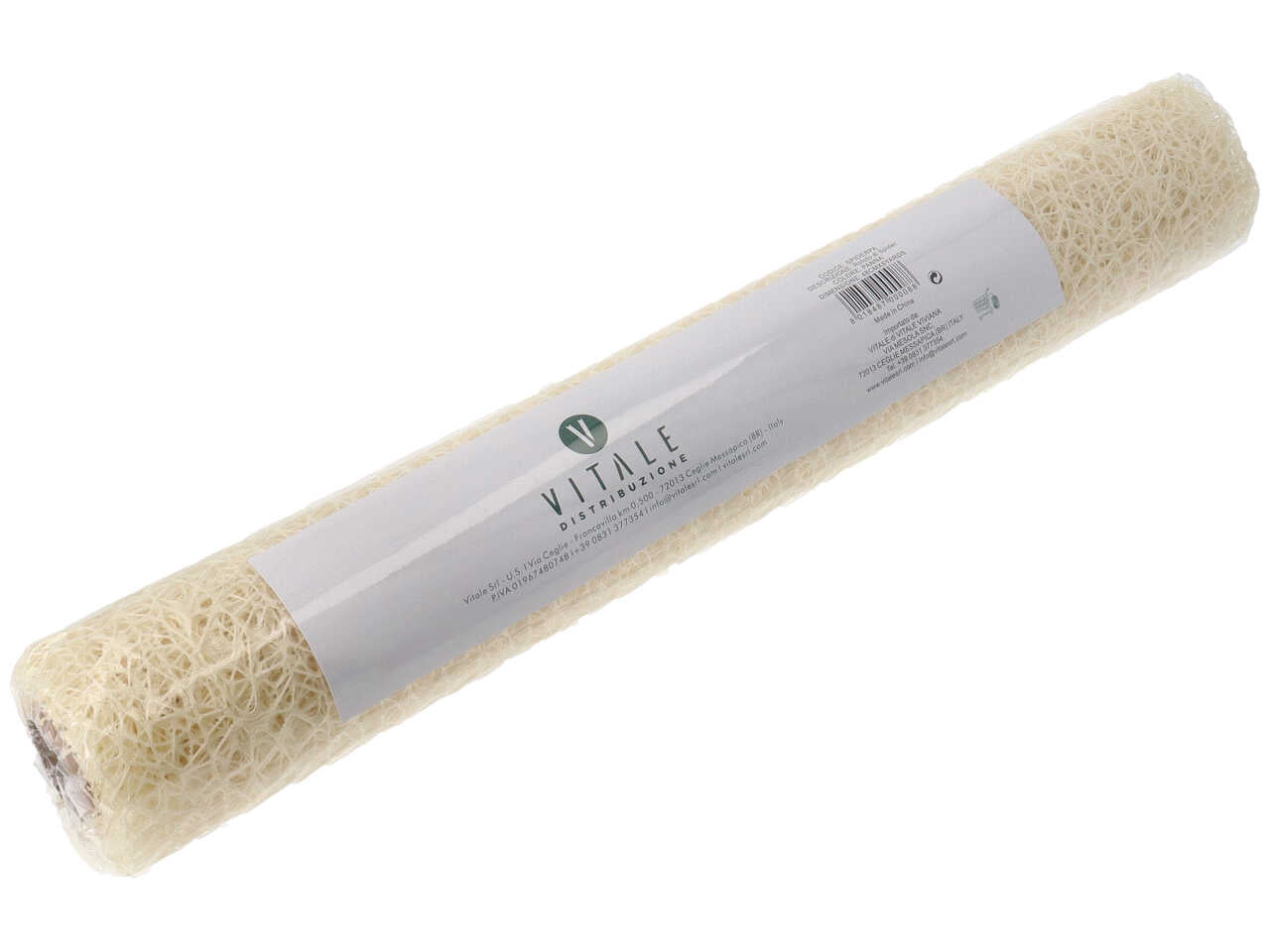 Polycotton net 48x5yard panna spider