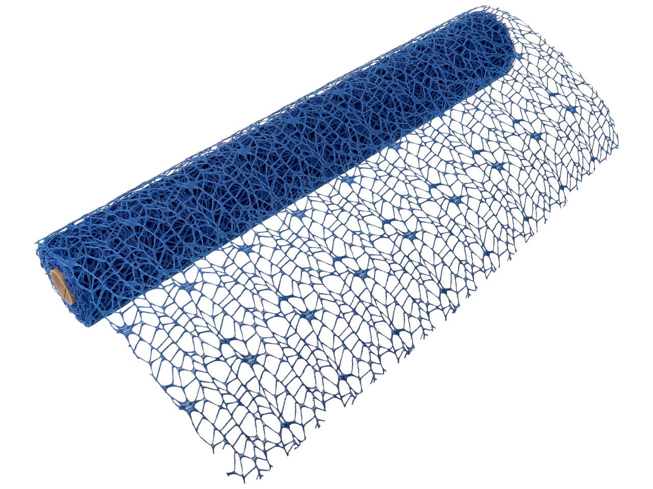 polycotton net 48x5yard blu spider