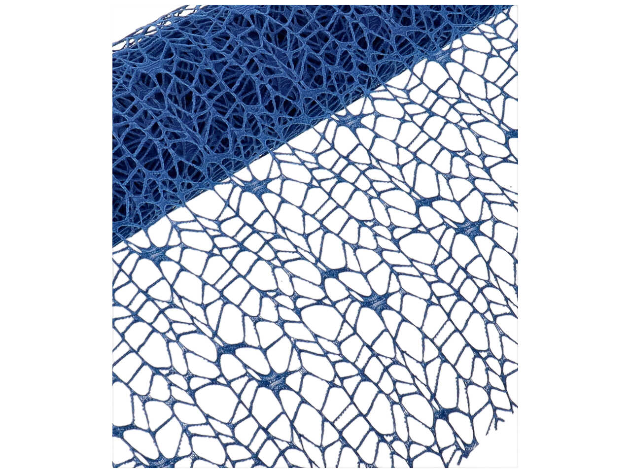 polycotton net 48x5yard blu spider