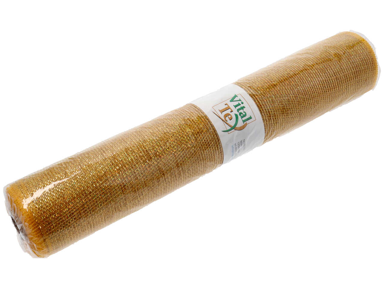 rotolo deconet 53cmx10yds gold glitter