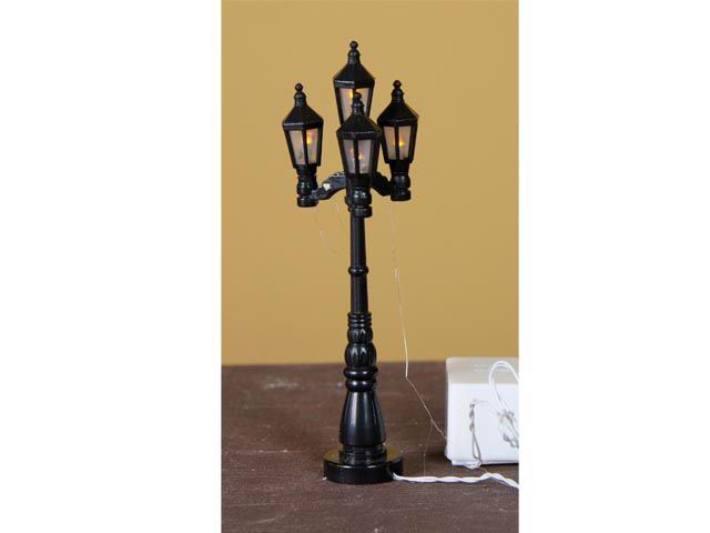 accessorio per presepe, lampione lamporta batteria diametro 3,5 86962