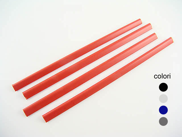 Dorso plastico per rilegatrici 6mm