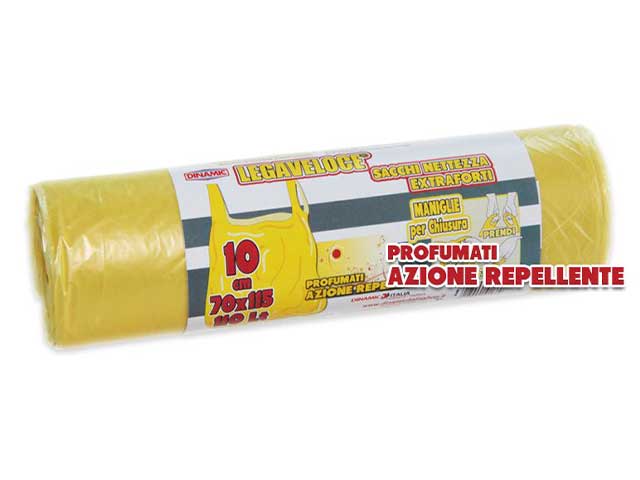 Sacchi pattumiera 70x115 10 pezzi gi.10166
