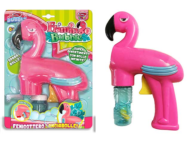 Pistola spara bolle flamingo dip76256