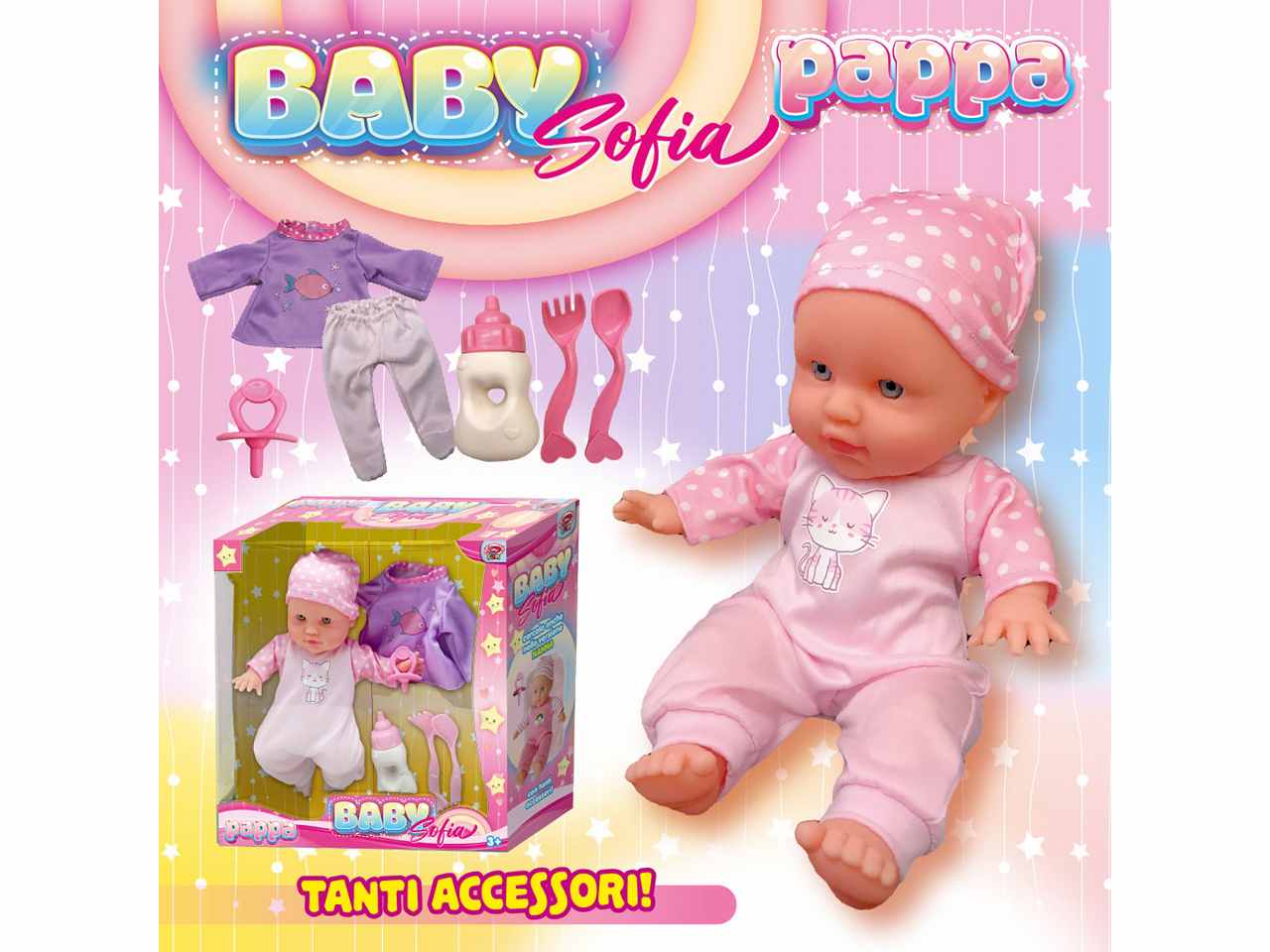 Bambola baby sofia dip76554