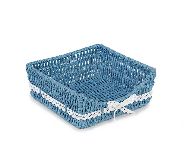 L. blu fiocco bianco p.tovaglioli pt38