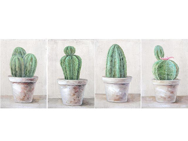 quadro legno cactus q144