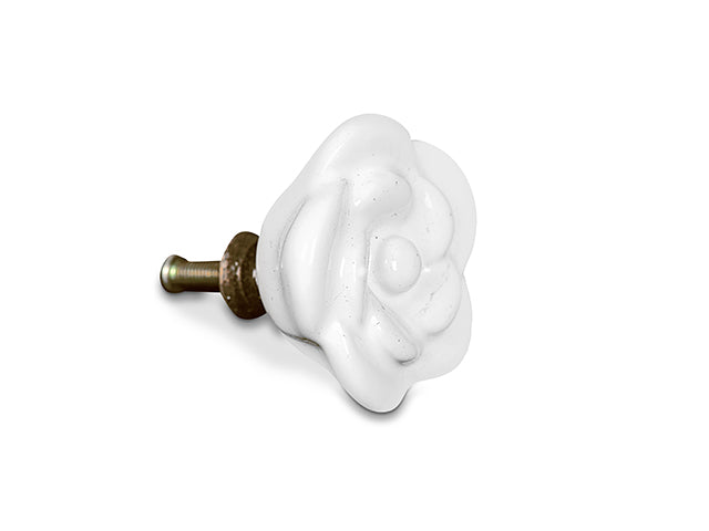 Pomolo fiore ceramica man3