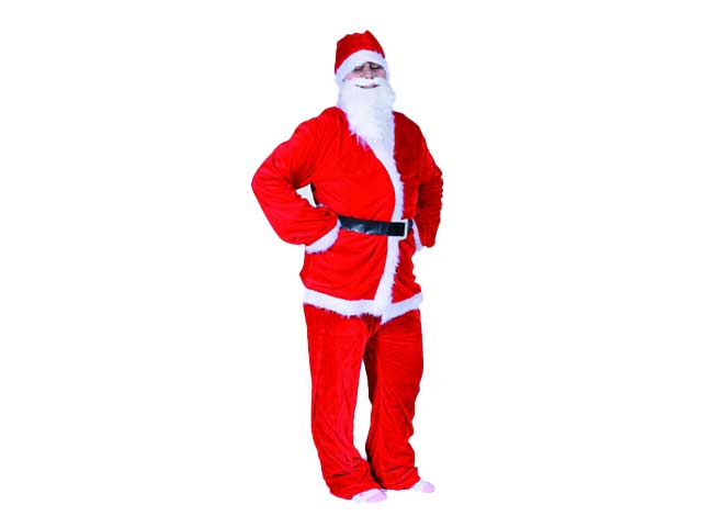 vestito babbo natale lusso 5pz ac-15819