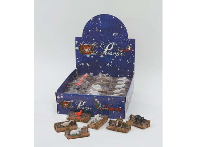 Accessorio per presepe, ambientazioni animali 4x9 pr-22919