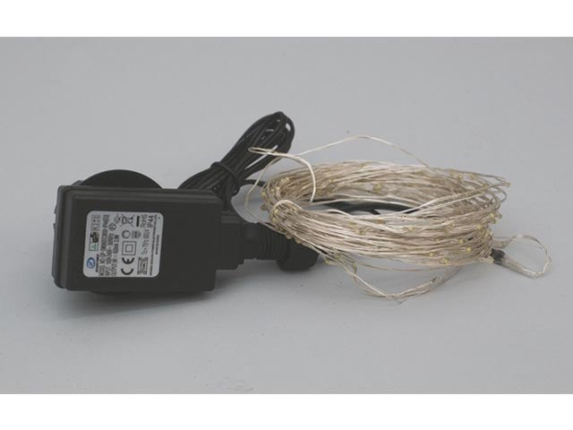 Catena luci 300led bianco freddo bat