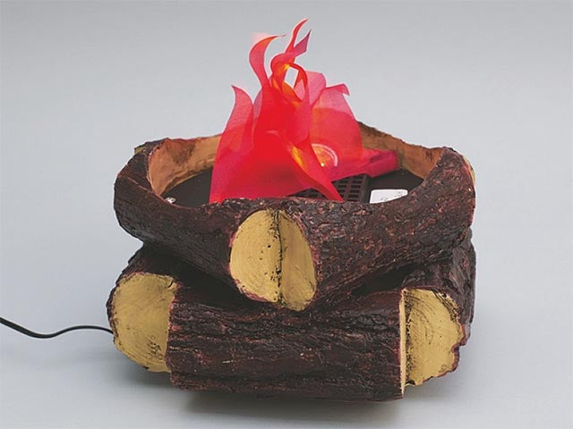 Accessorio per presepe, fuoco legna 22x28 led ros.el-74894