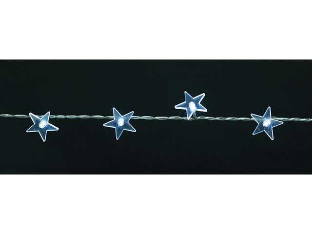 Catena 10 stelline bianco freddo el-75329