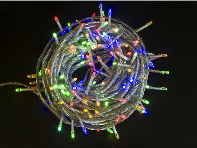 Catena 480led multicolor uso esterno con giochi di memoria d2593
