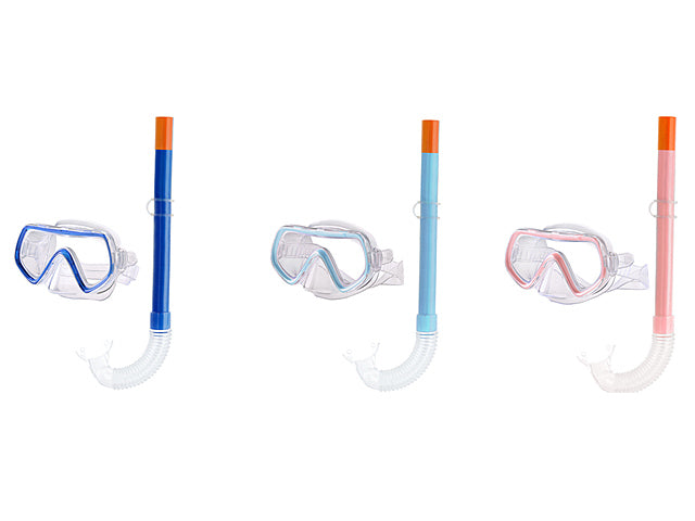 maschera per bambini con boccaglio