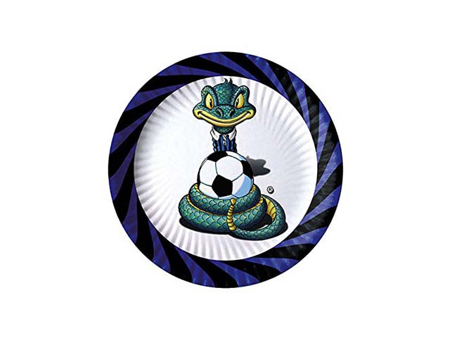 Neroazzurro piatto 18cm 10 pezzi 60335