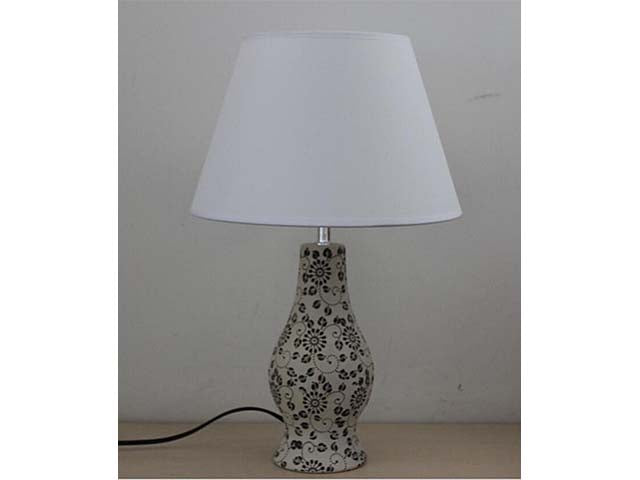 Lampada vasetto h.33,5/d.12cm.