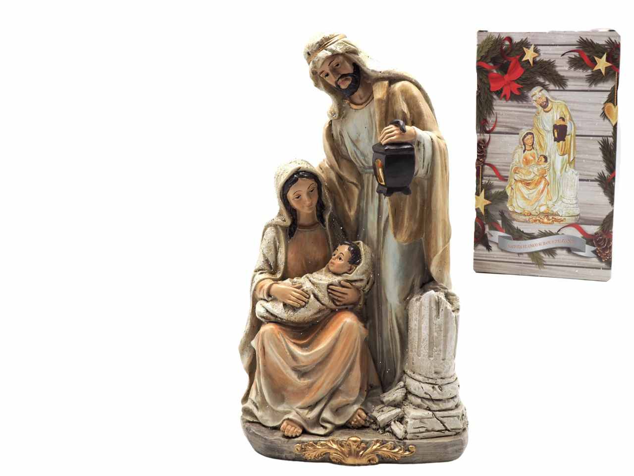 nativita'  unico su base         25x14x9.5cm  crema