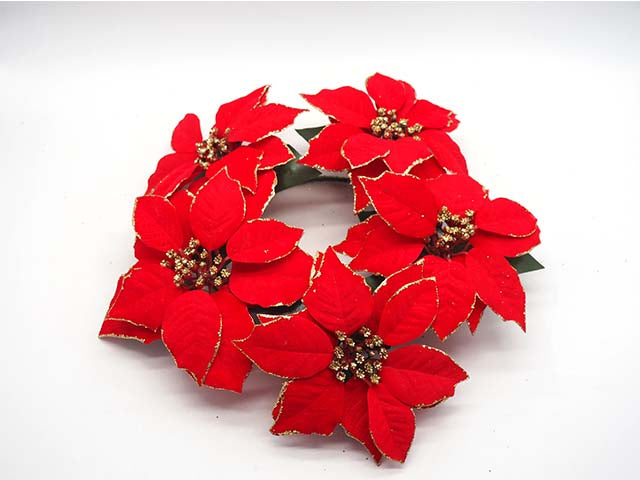 Corona con stelle natale d37cm