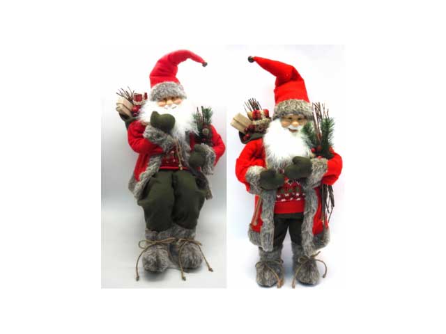 b.natale c/carillon 60cm veste panno