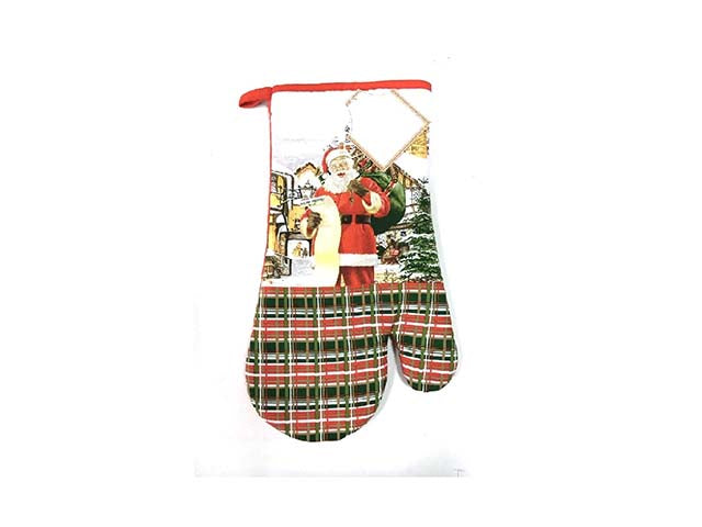 guanto da forno cotone 31x18cm