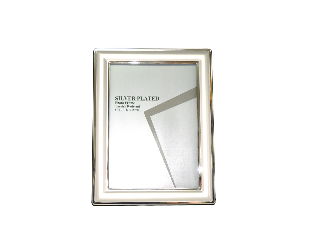 cornice placca silver bombata satinata lucida 22x16,8cm interno 13x18cm