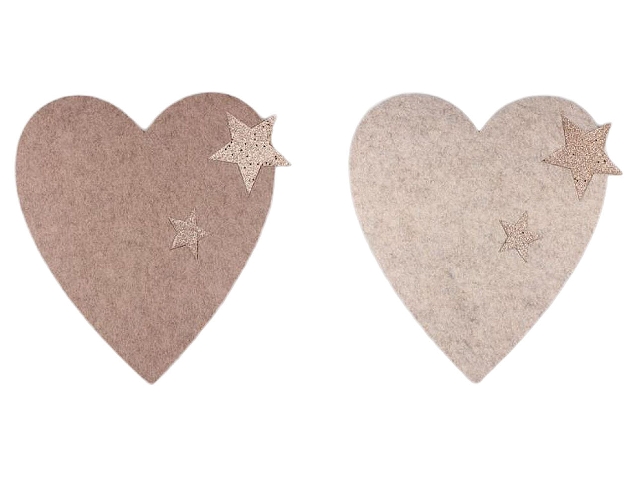 Centrotavola panno cuore d.36cm