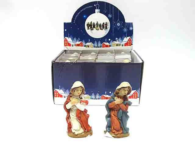 figura 8cm madonna in ginocchio