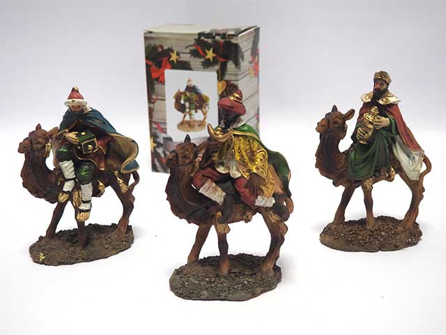 figura 15cm re magio con cammello