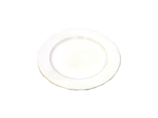 piatto plastica liscio d20cm bianco