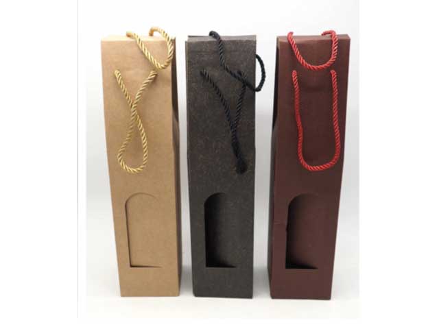 Shopper porta bottiglia 1p 38,5x8,8x8,3