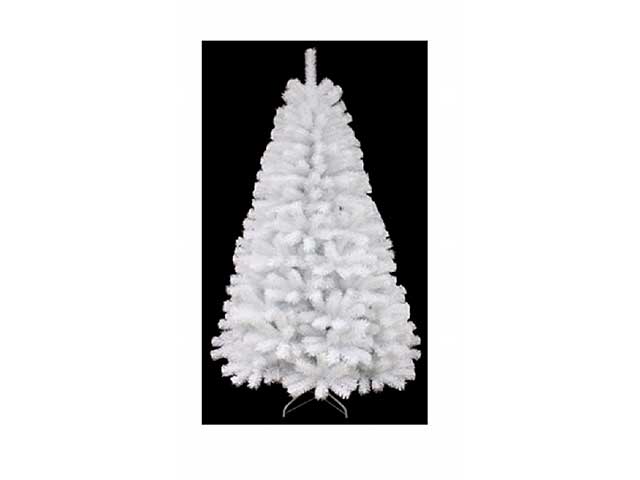 Albero abete bianco 210cm 1445tips base metallo