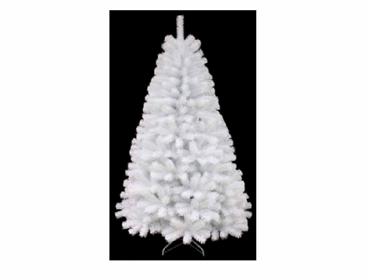 albero abete bianco 240cm 2125tips base metallo