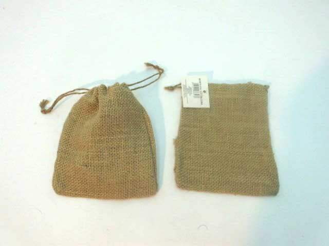 Sacchetto juta  15,5x11,3cm