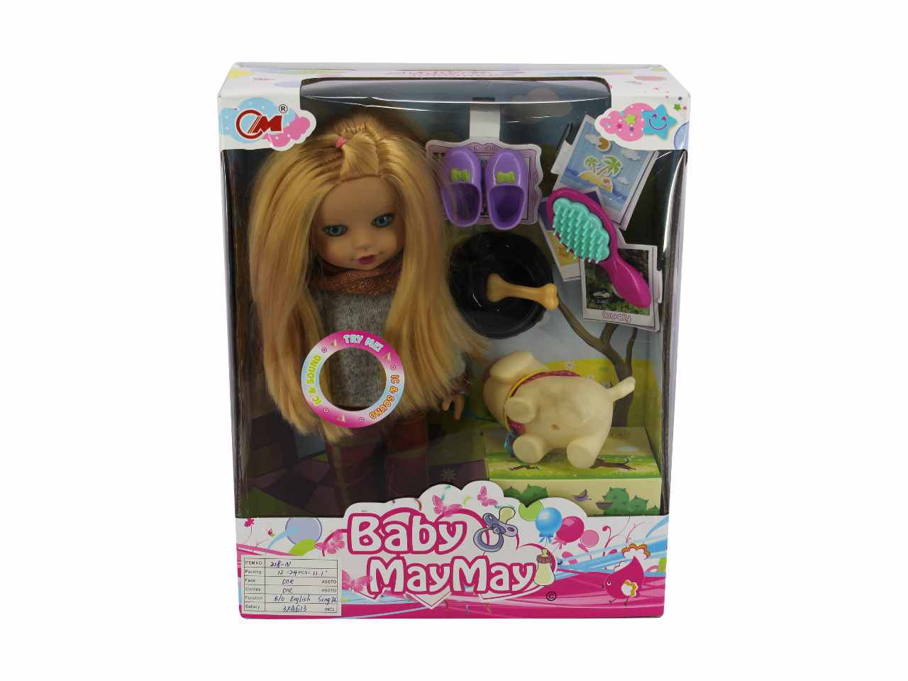 Baby may may a batteria 38x30