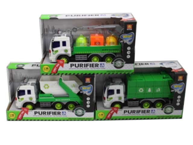 camion differenziata luce/suono a friz.