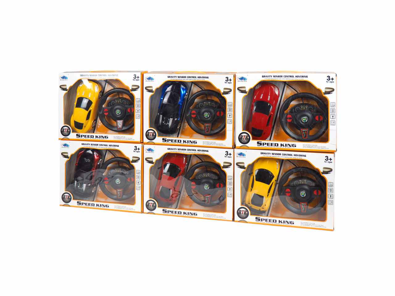 auto r/c speed king c/luce 35x27cm
