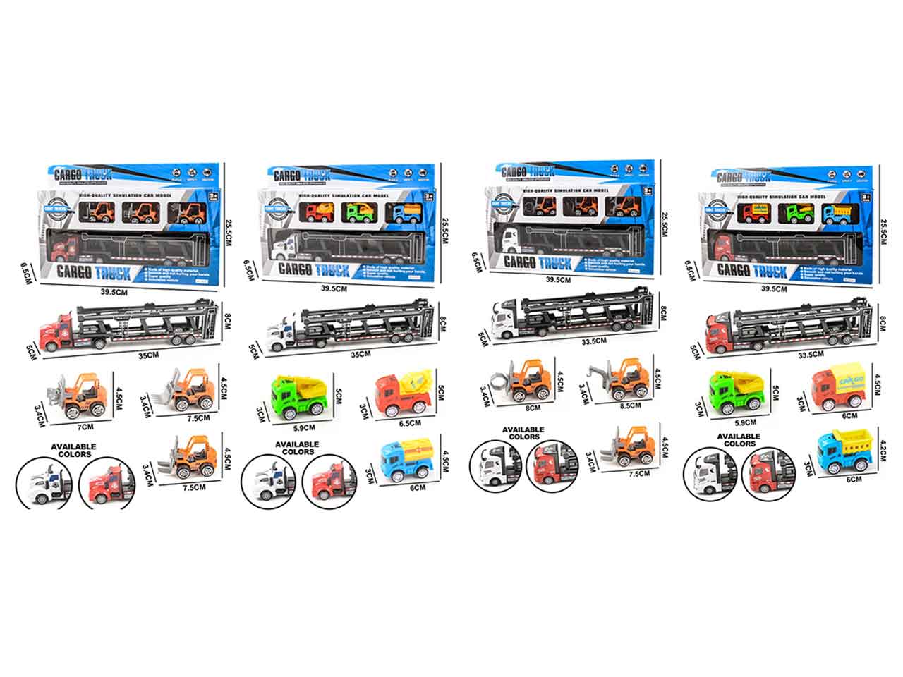 bisarca a frizione cargo truck 39,5x6,5x25,5