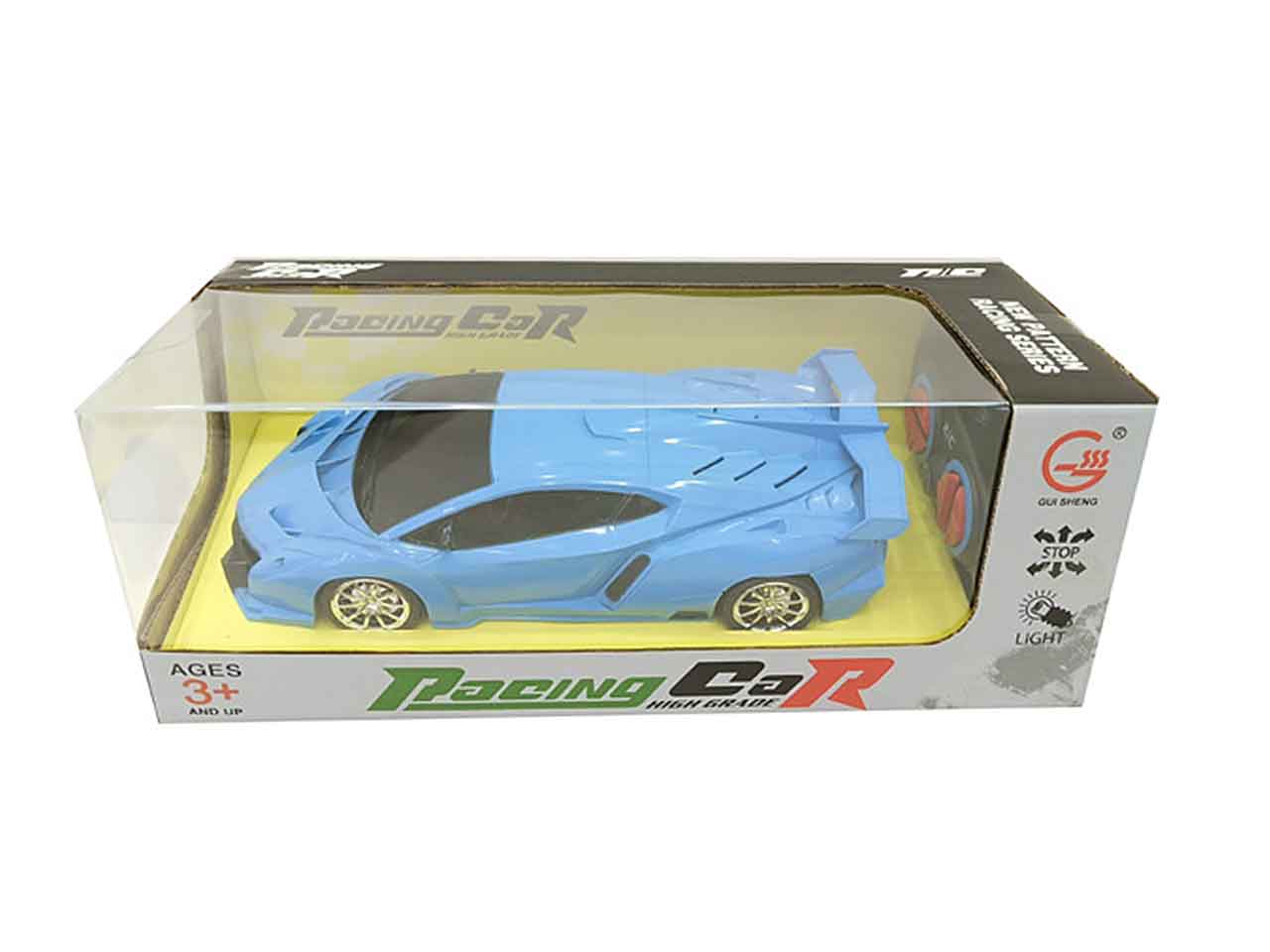 Macchina r/c c/luce racing 13x29x10,5