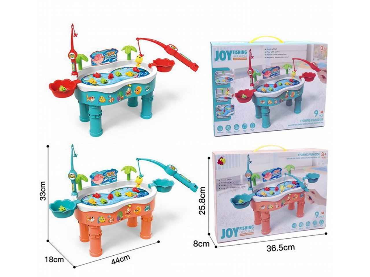 Gioco pesca c/suono joy 36.5x26x8cm