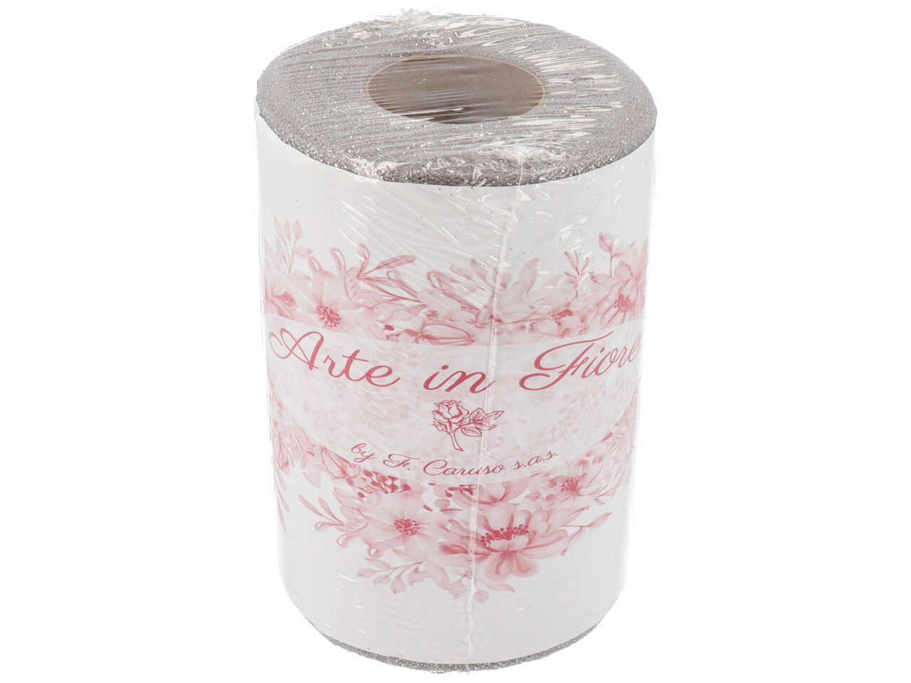 rotolo tulle glitt.15,5x50mt arg.glitter125arg