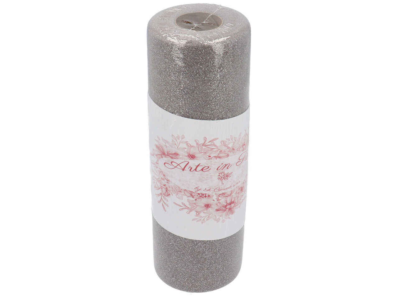 rotolo tulle glitt.251x50mt arg.glitter251arg
