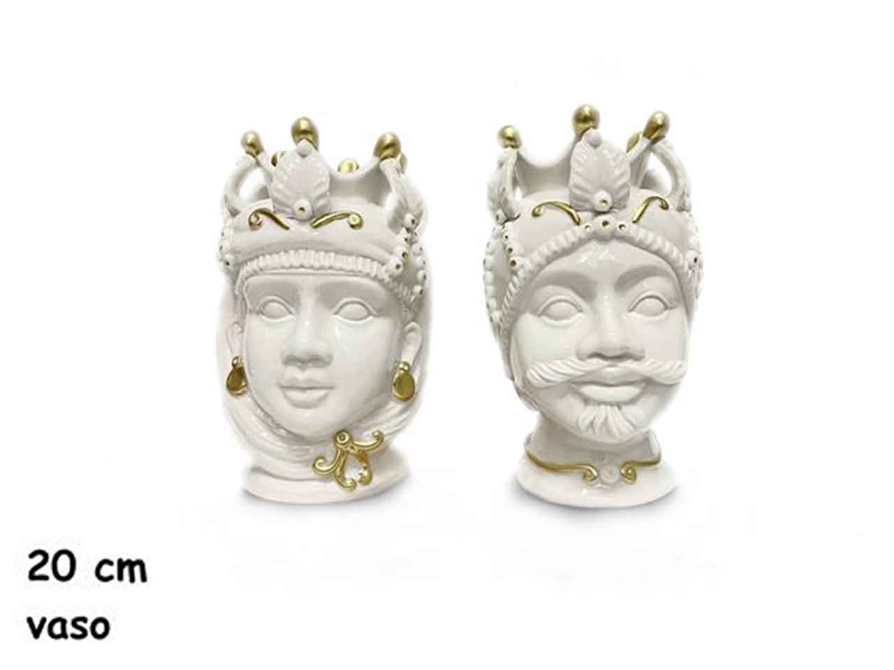 Testa vaso medio ceramica 21420