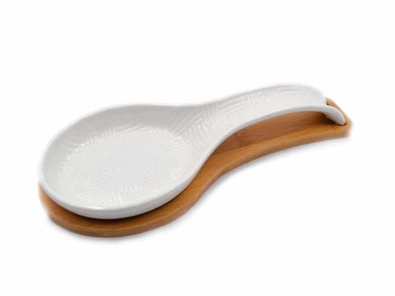 Poggia mestolo con base legno  y222