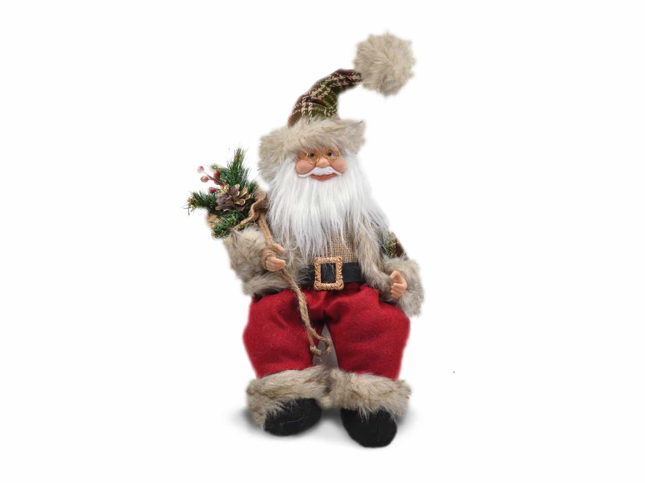 Babbo natale con carillon 35cm