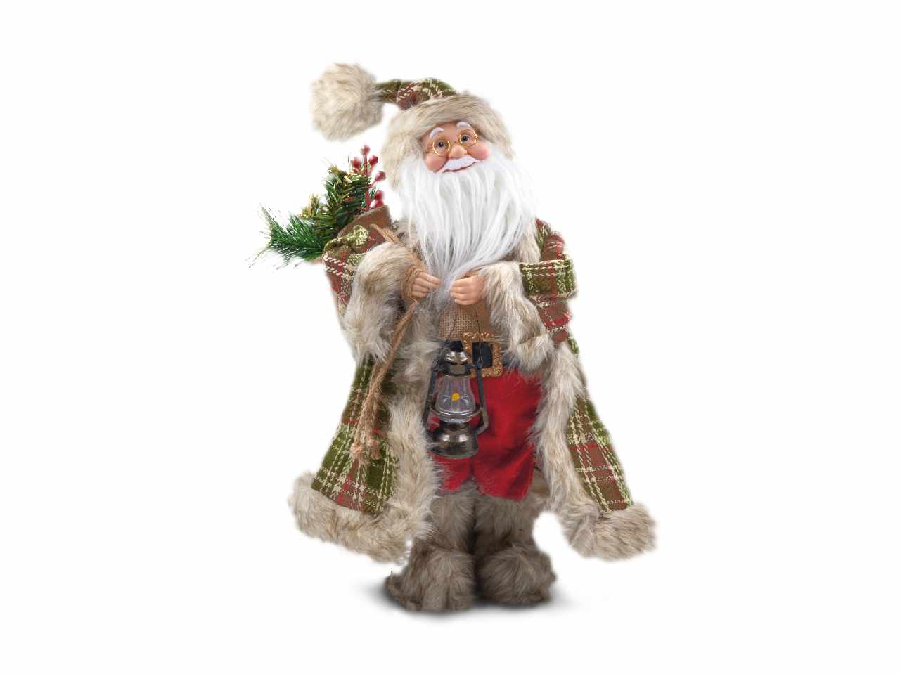 Babbo natale con carillon 50cm