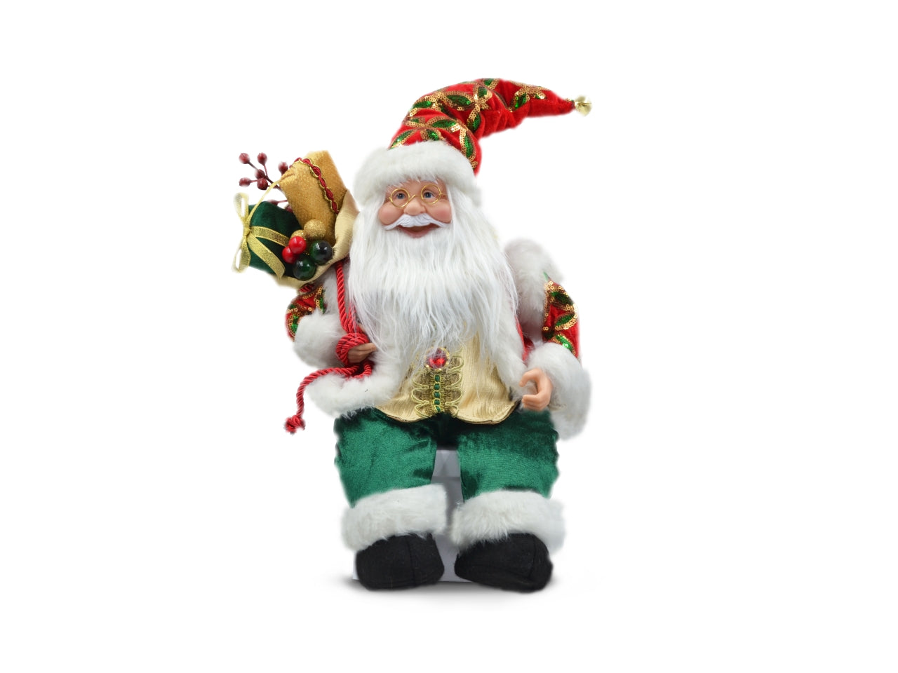 Babbo natale carillon misura 35cm