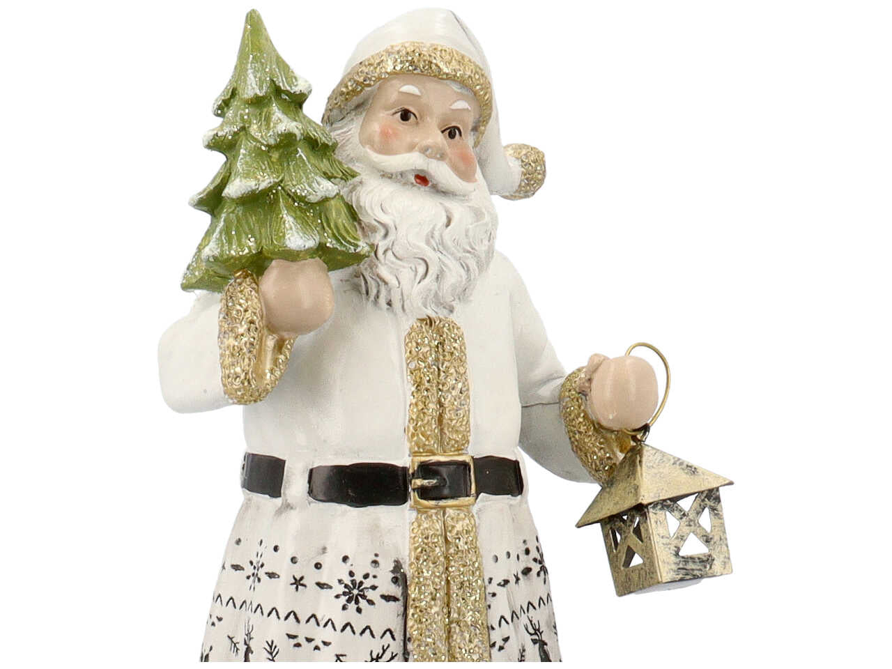 Babbo natale in resina cm.25